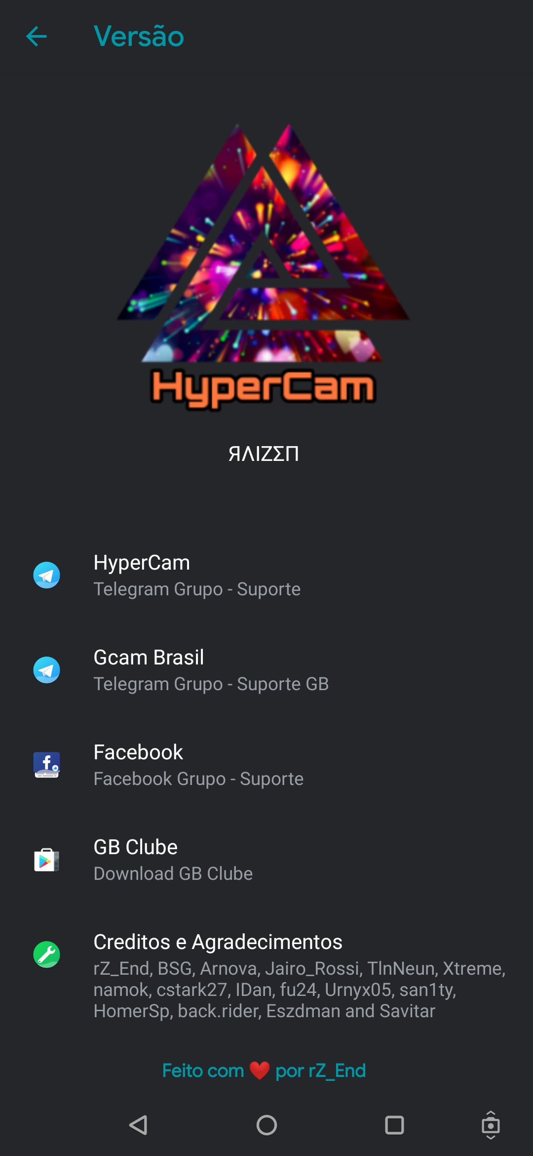 rz_end: HyperCam Raizen